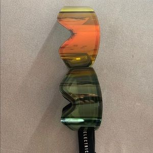 Electric snowboard goggles